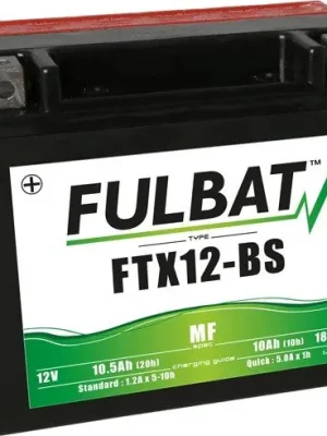 Cenový Hit Bezúdržbová motocyklová baterie FULBAT FTX12-BS (YTX12-BS)