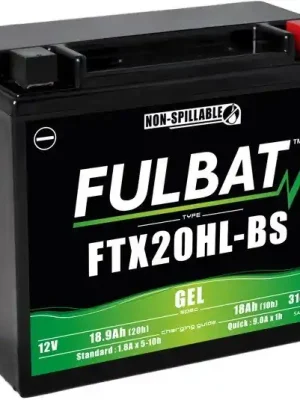 Gelová baterie FULBAT 550924 FTX20HL-BS GEL (YTX20HL-BS GEL) (700.550924) Akce
