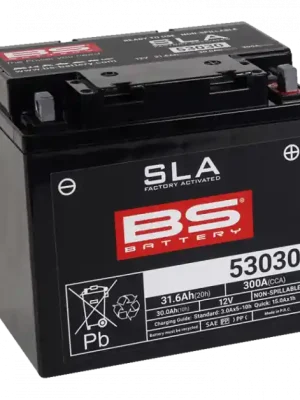 Vrácení Zdarma Továrně aktivovaná motocyklová baterie BS-BATTERY 23030 53030 (FA) (700.300880)