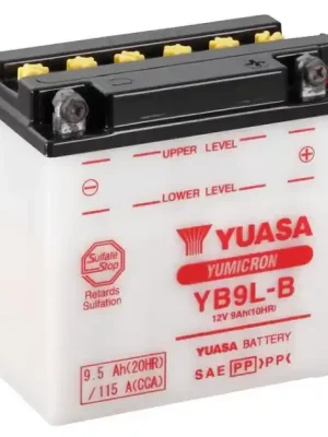 Yumicron akumulátor bez kyseliny YUASA 102146 YB9L-B (706.102146) Nejlepší Volba