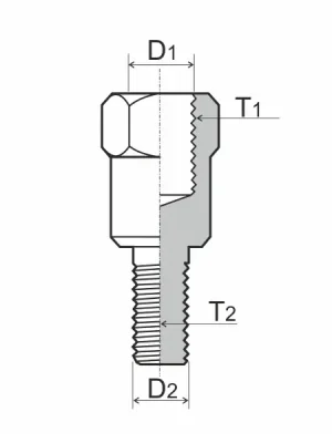Tovární Cena Adaptér na zpětné zrcátko RMS 121850140 M10 RH - M8 RH