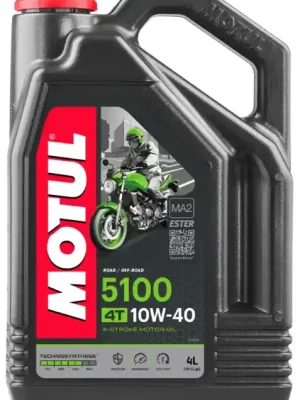 Vrácení Zdarma Motorový olej Motul 5100 4T 10W-40, 4L