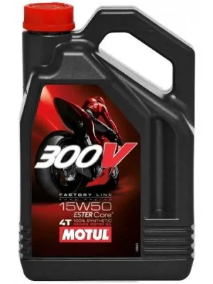 Akční Nabídka Motorový olej Motul 300V 4T Factory Line Road Racing 15W-50, 4L