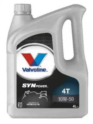 Motorový olej Valvoline SynPower 4T 10W-50, 4L Koupit Online