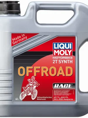 Jen Po Omezenou Doba Motorový olej Liqui Moly Motorbike 2T Synth Offroad Race, 4L