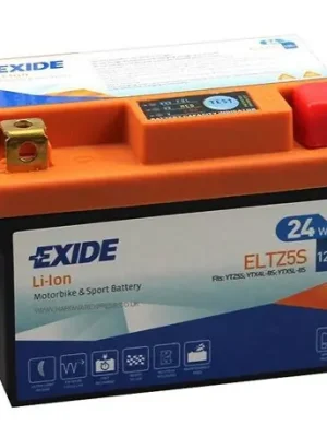 Akce Motobaterie Exide Bike Li-Ion 12V, 2Ah, 120A, 24Wh, ELTZ5S