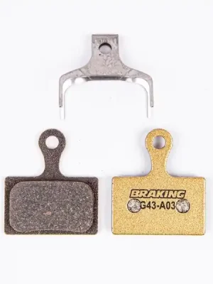 brzdové destičky, BRAKING (směs Carbo Metalic) 2 ks v balení Speciální Cena
