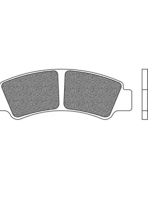 Aktuální brzdové destičky, NEWFREN (směs OFF ROAD ATV SINTERED) 2 ks v balení