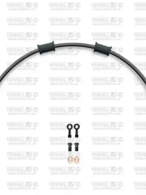 Speciální Cena Hadice zadní brzdy Venhill POWERHOSEPLUS SUZ-14003RB-BK (1 hadice v sadě) černé hadice, černé koncovky