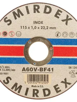Nejprodávanější Smirdex 911 řezný kotouč 180x2,5x22