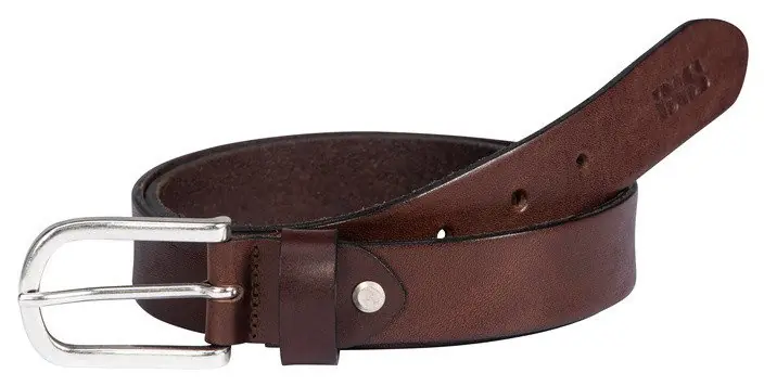 Klasický dámský kožený pásek iXS X33525-815-DL CLYDE 2.0 X33525 hnědé L Novinka