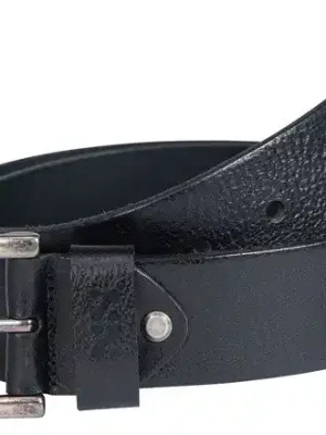 Klasický kožený pásek iXS X33521-003-M CLYDE 2.0 X33521 černý M Oblíbený