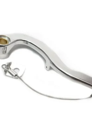 Levný Brzdový pedál MOTION STUFF 83P-0610202 silver body, black steel fixed tip Steel Fixed Tip