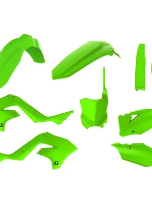 Sada plastů POLISPORT 90936 restyling lime green Jen Po Omezenou Doba