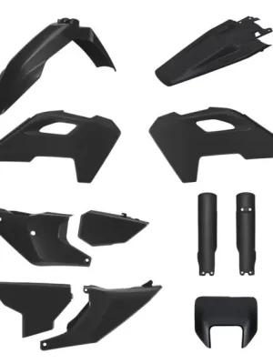 Autentický Sada plastů POLISPORT 91648 černá
