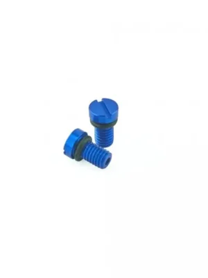 FF AIR BLEED SCREW K-TECH KYB(SHOWA 111-030-010B modrá (pár) Horká Nabídka