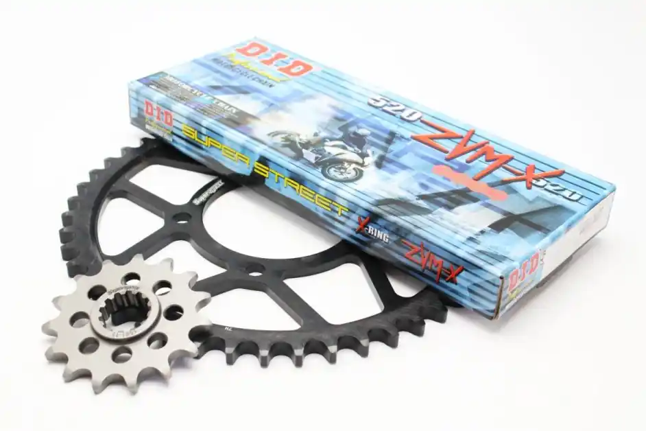 Kup Teď Řetězová sada D.I.D + SUPERSPROX DID-501-061 řady ZVM-X ve zlaté barvě
