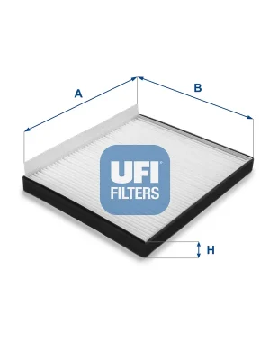 Filtr, vzduch v interiéru UFI 5320800 Cenově Výhodný