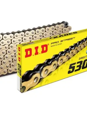 Doprava Zdarma VX série X-Kroužkový řetěz D.I.D Chain 103024122G 530VX3 122 L Zlatá/Černá