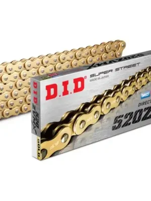 Doprava Zdarma ZVM-X série X-Kroužkový řetěz D.I.D Chain 520ZVM-X 122 L Zlatá/Zlatá