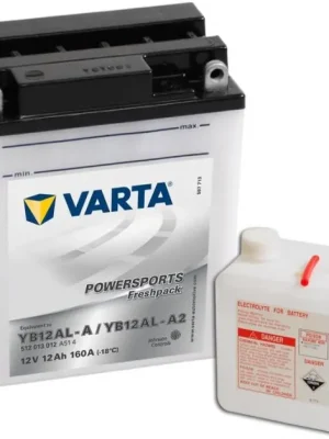 Oblíbený Motobaterie Varta Powersports Freshpack 12V, 12Ah, YB12AL-A2
