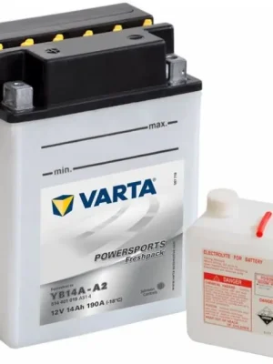 Motobaterie Varta Powersports Freshpack 12V, 14Ah, YB14A-A2 Hit Sezóny