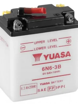 Motobaterie Yuasa Standard 6V, 6Ah, 6N6-3B Poslední Šance