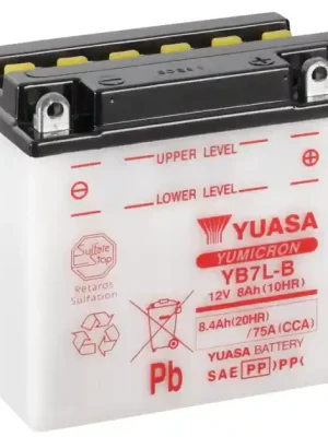 Motobaterie Yuasa Yumicron 12V, 8Ah, 75A, YB7L-B Nakupujte Hned
