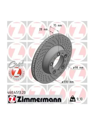 Super Cena Brzdový kotouč ZIMMERMANN 460.4513.20