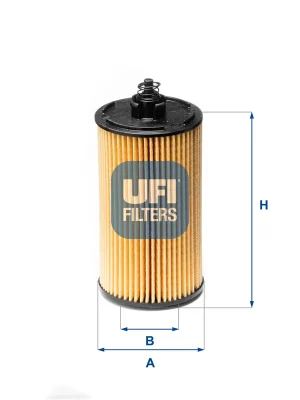 Vrácení Zdarma Olejový filtr UFI 2518300
