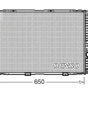 Chladič, chlazení motoru DENSO DRM05048 Časově Omezené