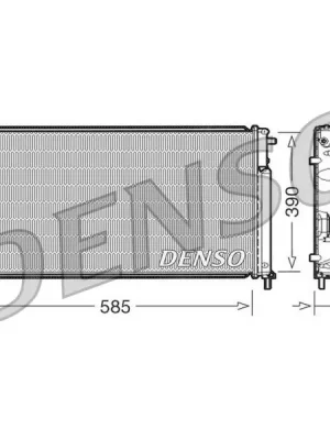 Chladič, chlazení motoru DENSO DRM23053 Koupit Online