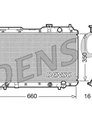 Must-Have Chladič, chlazení motoru DENSO DRM40010