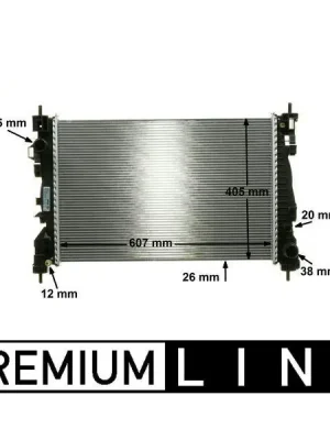 Super Cena Chladič, chlazení motoru MAHLE CR 1180 000P