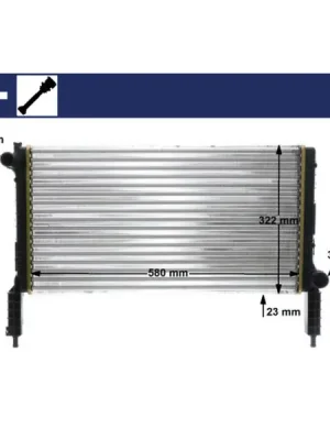 Speciální Cena Chladič, chlazení motoru MAHLE CR 1446 000S