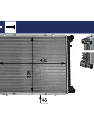 Chladič, chlazení motoru MAHLE CR 152 000S Značkový