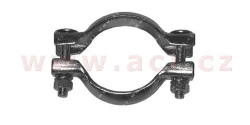 Svorka výfuku 66 mm, 2 šrouby (Citroen, Peugeot, Renault) Horká Nabídka