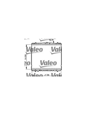 Chladič, chlazení motoru VALEO 734905 Autentický