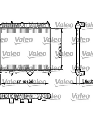 Nová Kolekce Chladič, chlazení motoru VALEO 735560