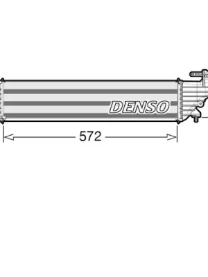 Chladič turba DENSO DIT09121 Omezená Nabídka