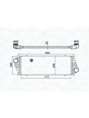 Aktuální Chladič turba MAGNETI MARELLI 351319205020