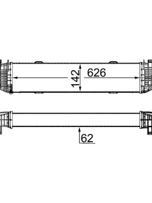 Nakupujte Hned Chladič turba MAHLE CI 358 000S