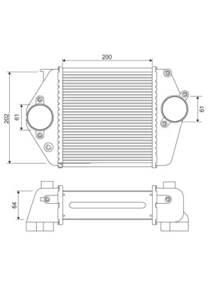 Cenová Bomba Chladič turba VALEO 818380
