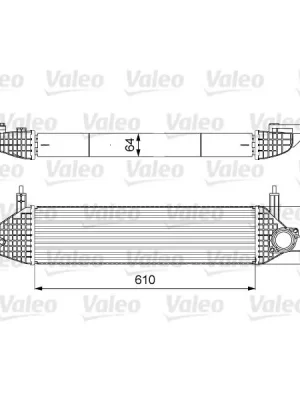 Chladič turba VALEO 818633 Nejlepší Cena