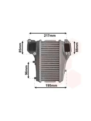 Top Prodej Chladič turba VAN WEZEL 25004301