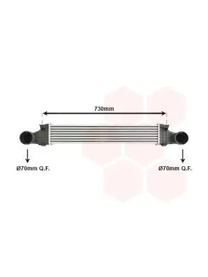 Chladič turba VAN WEZEL 30004410 Zlevněný