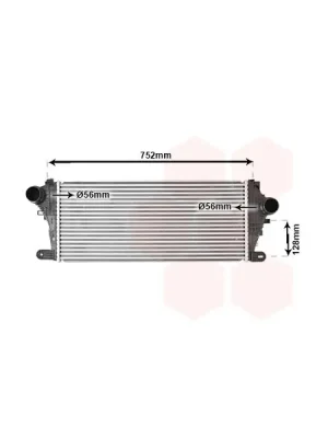 Chladič turba VAN WEZEL 37014714 Nejlepší Volba