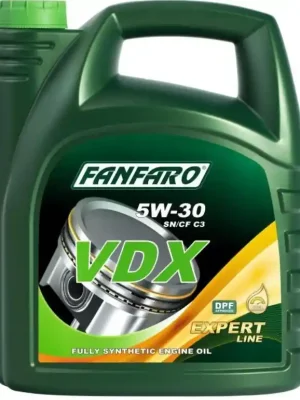 Finální Výprodej Olej Fanfaro VDX 5W-30 5L