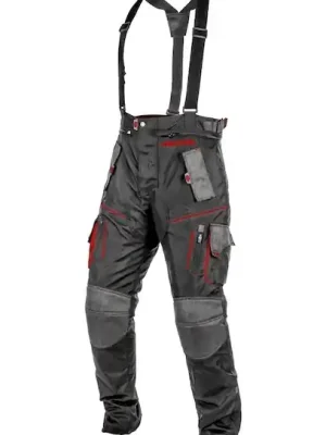 Originální enduro kalhoty TRAILER, 4SQUARE - pánská (černá,červená, vel. 3XL) 2025