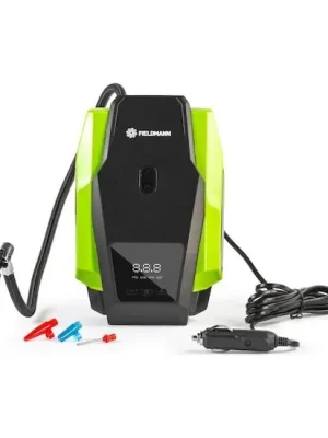 Dokud Zásoby Vydrží FDAK 12012 Kompresor 12V s LED světlem + adaptéry FIELDMANN